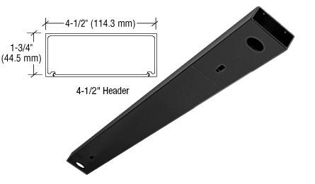 CRL  4-1/2" x 82.5" Double Door Header