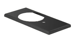 CRL Cover for Floor Mounted Bottom Free-Swinging Pivot
