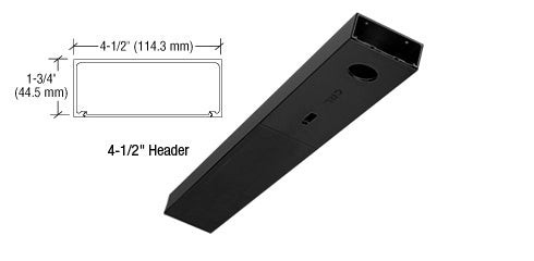 CRL 4-1/2" x 41-1/4" Single Door Header
