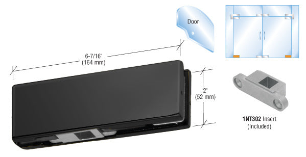 CRL Bottom Door Patch With 1NT302 Insert