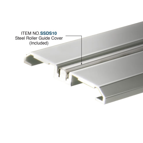 FHC BRS100 Bottom Track For Rolling Sliding Doors - 120" Long