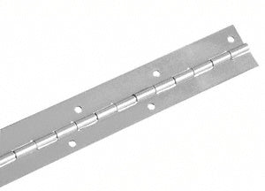 CRL Satin Silver 70" Piano Hinge