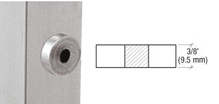 CRL Mill Stainless Flat Post Adaptor