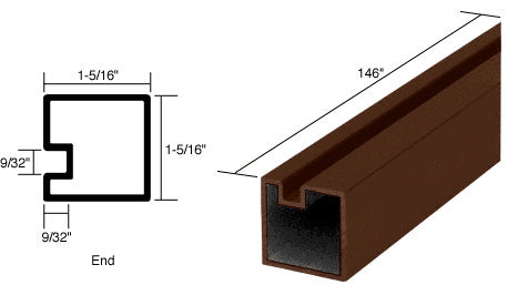 CRL 146" End Post Extrusion