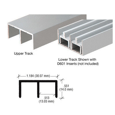 CRL "Standard" Aluminum Upper or Lower Channel