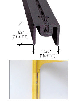 CRL 72" Aluminum Wall Standard