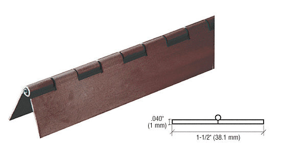 CRL 3/4" Aluminum Piano Hinge - 6'