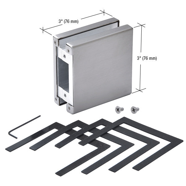 CRL AMR900 Series Glass Mounted Patch Lock Keeper