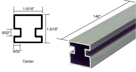 CRL  146" Center Post Extrusion