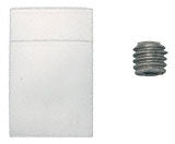 CRL Replacement Set Screw and Gasket for SA60 Glass Fitting