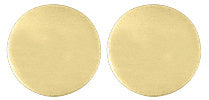 CRL 2" Blank Round Glass Presence Indicator Set