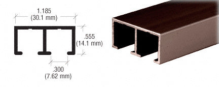 CRL Aluminum Replacement Upper Channel