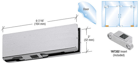 CRL Bottom Door Patch with 1NT302 Insert