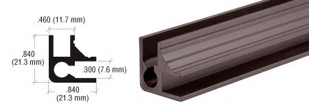 CRL Aluminum 90 Degree Upright Extrusion