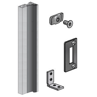 CRL Fallbrook Door Frame Set for Glass-to-Glass