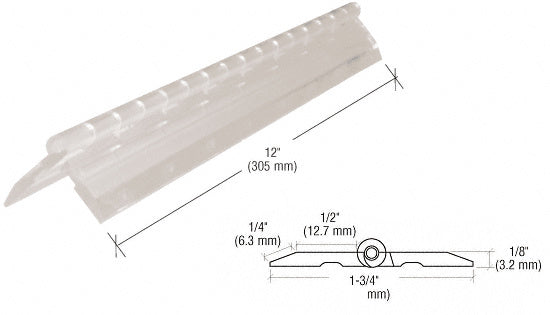 CRL Acrylic Continuous Hinge