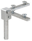 CRL Corner Connector for Clover Showcase