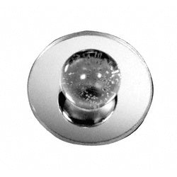 CRL Acrylic 2" Stick-On Ball Mirror Knob