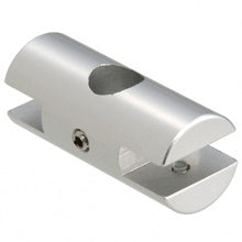 CRL Satin Anodized 1/4" Horizontal Double Clamp