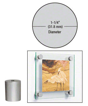 CRL 1-1/4" Diameter by 1-1/2" Standoff Base