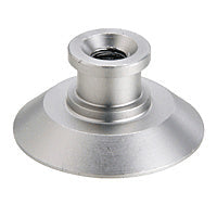 CRL Satin Anodized Threadless Wall Mount