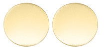CRL 2" Blank Round Glass Presence Indicator Set