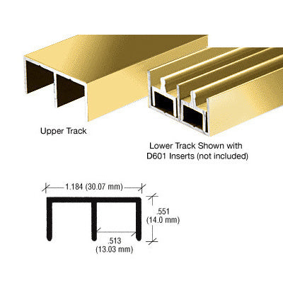CRL "Standard" Aluminum Upper or Lower Channel
