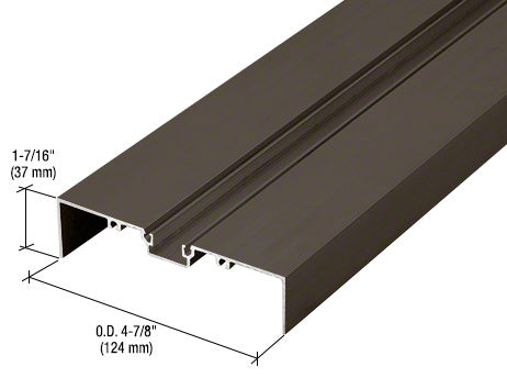 CRL 487 Office Front™ Shallow Pocket Glazing Insert - 24'2"
