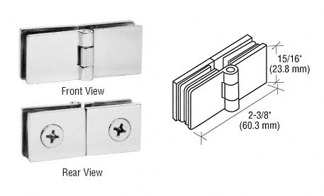 CRL Glass-to-Glass Inline Hinges