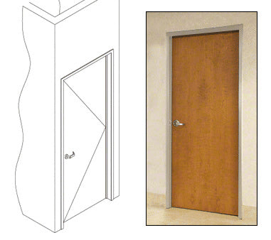CRL 487 OfficeFront™ Office Partition RH 3'0 x 7'0 Single Door Frame
