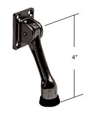 CRL Door Mounted 4" Kick-Down Door Holder - Bulk 10/Pk