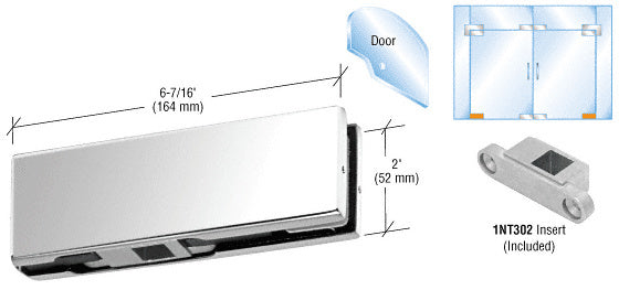 CRL Bottom Door Patch with 1NT302 Insert