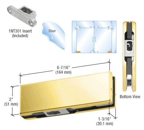 CRL Bottom Door Patch with 1NT301 Insert