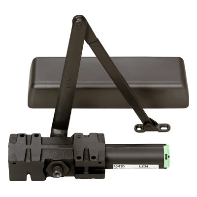 LCN ANSI Grade 1 Adjustable Spring Power Multi-Size Size 1 - 6 Surface Mounted Door Closer