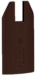CRL End Cap for 4" Tapered 3/4" Glass Wedge-Lock® Door Rail