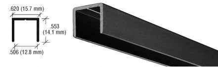 CRL Aluminum 1/2" U-Channel