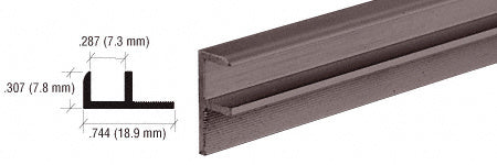 CRL Aluminum Showcase 'F' Extrusion