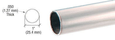 CRL 1" Diameter Round .050" Tubing - 98"