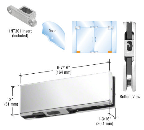 CRL Bottom Door Patch with 1NT301 Insert