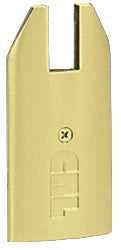 CRL End Cap for 4" Tapered 1/2" Glass Wedge-Lock® Door Rail