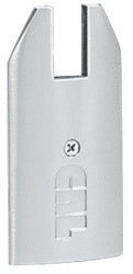 CRL End Cap for 4" Tapered 3/4" Glass Wedge-Lock® Door Rail