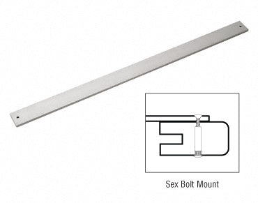 CRL Extruded Aluminum Door Bumper Bars