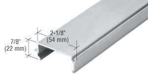 CRL 487 Office Front™ Glazing Stop - 24'-2"
