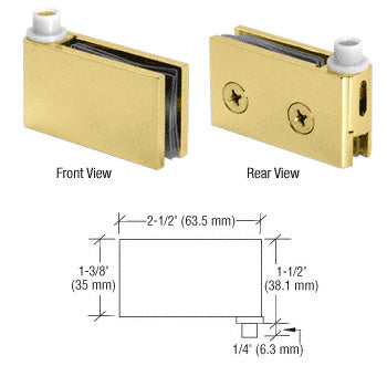 CRL Flush Mount Cabinet Pivot Hinges