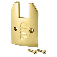 CRL Anodized Low Profile Tapered End Cap With Screws