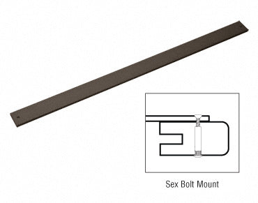 CRL Extruded Aluminum Door Bumper Bars
