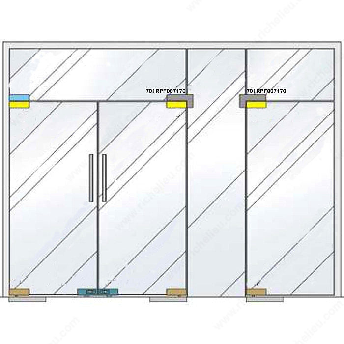 Mounted Transom Patch, External Corner Installation