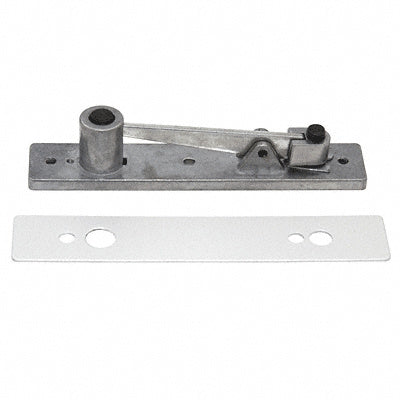 CRL Jackson® Center-Hung Top Door Walking Beam Pivot With Dark Bronze Cover Plate
