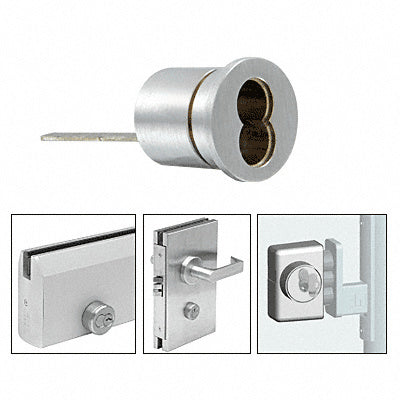 CRL Rim Cylinder Housings for Small Format Interchangeable Cores (SFIC)
