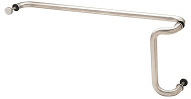 CRL 10" x 28" Back-to-Back Offset Combination Push and Pull Handle Set